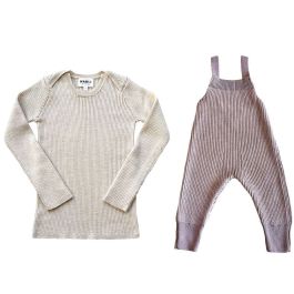 Sylfaen Skinny Rib & Skinny Legs | Mink/Almond