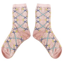 Meillion Short Socks | Petal