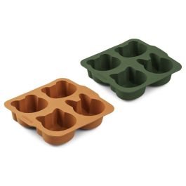 Mariam Cake Pan 2 Pack | Hunter Green/Mustard Mix