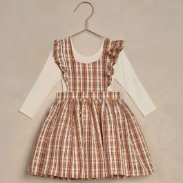 Agatha Dress | Copper Plaid