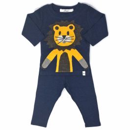 Navy Heather Lion Set
