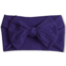 Navy Wide Nylon Headband