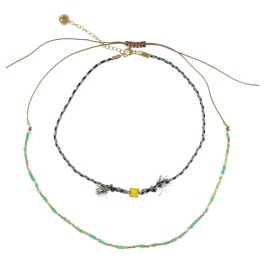 Necklaces | Green (set of 2)