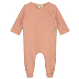 Newborn Suit W/ Snaps | Rustic Clay