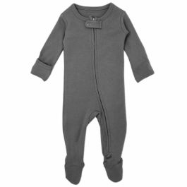 Zipper Footie | Gray