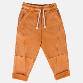 Orange Block Pants