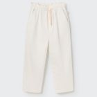 Paolak Light Twill Flounced Pants | Ivory