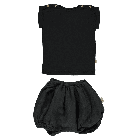 Pirate Black Top & Bloomer