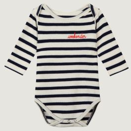 "WEEKENDER" Once Calmette Ls /Gots | Ivory Navy