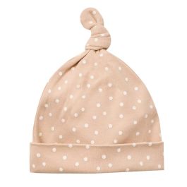Knotted Baby Hat | Dots