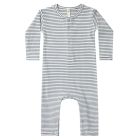 Ribbed Jumpsuit | Indigo Stripe