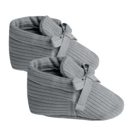 Baby Booties | Washed Indigo
