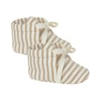 Baby Booties | Warm Grey