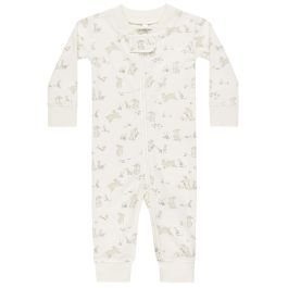 Zip Longsleeve Sleeper | Bunnies