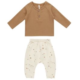 Golden Zion Shirt & Stars Woven Pants