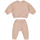 Waffle Slouch Set | Blush