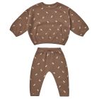 Waffle Top + Pant Set | Cocoa Floral