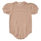 Pointelle Knit Romper | Blush