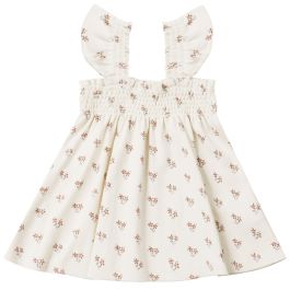 Smocked Jersey Dress | Summer Flower
