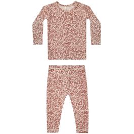 Bamboo Long Sleeve Pajama Set | Flower Field