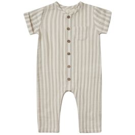 Charlie Jumpsuit | Ash Stripe