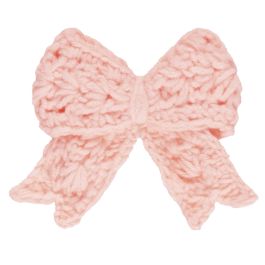 Crochet Bow | Bubblegum