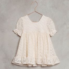 Quinn Dress | Natural Floral Lace