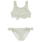 Knotted Bikini | Seafoam Check