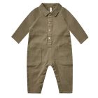 Snap Jumpsuit | Olive