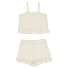 Crochet Tank Set | Ivory