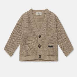 Reilly Beige Knit Cardigen