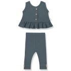 Rita Top & Sina Leggings | Petroleum