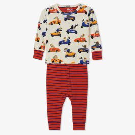 Racing Animals Baby Pajama Set