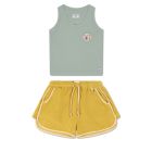 Misty Sky Singlet & Sporty Short | Set