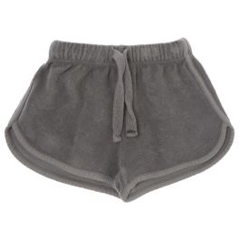 Plain Terry Ruffled Shorts