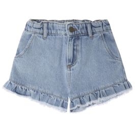 Blue Denim Shorts