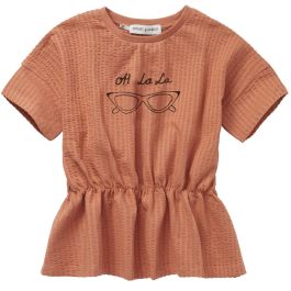 Peplum Shades Top | Café