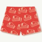 Poodle Kids Shorts | Red
