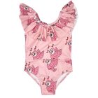 Ruffle Collar Swimsuit | Songbird Pink