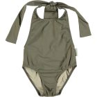 Swimsuit W/ Back Bow | Taupe