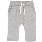 Mottled Grey Fleece Trousers