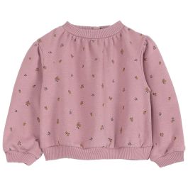 Dark Pink Fleece Sweatshirt