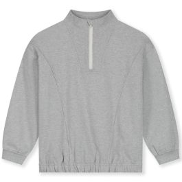 Half-zip Jumper | Grey Melange