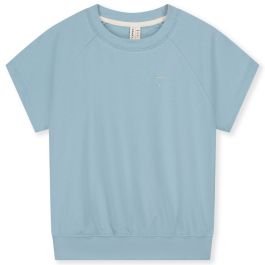 Short Sleeve Sweater | Sky