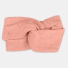 Kids Toweling Hairband | Peach
