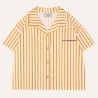 Orange Stripes Kids Shirt