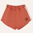 Red Sporty Kids Shorts