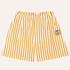 Orange Stripes Kids Shorts