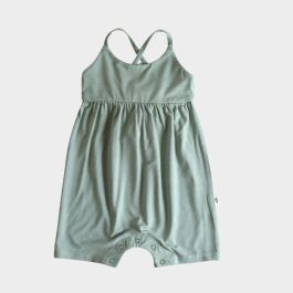The Back Romper | Sage Green
