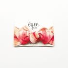 Top Knot Headband | Pink Tie Dye